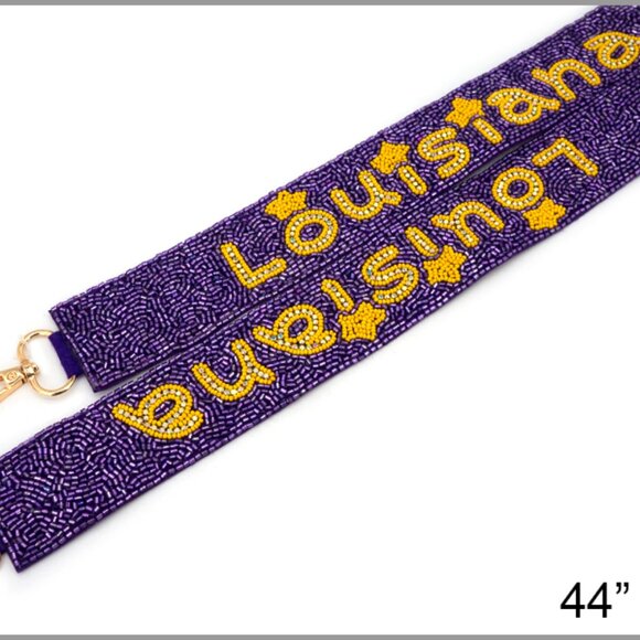 LOUISIANA Beaded Bag Strap - Picture 1 of 1